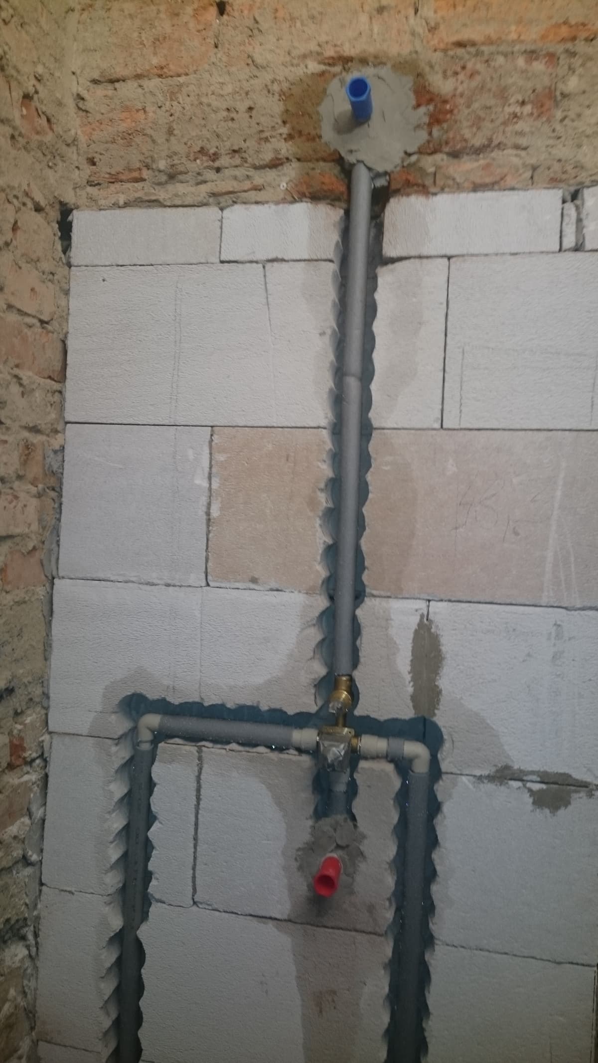 Rozvody vody — montáž