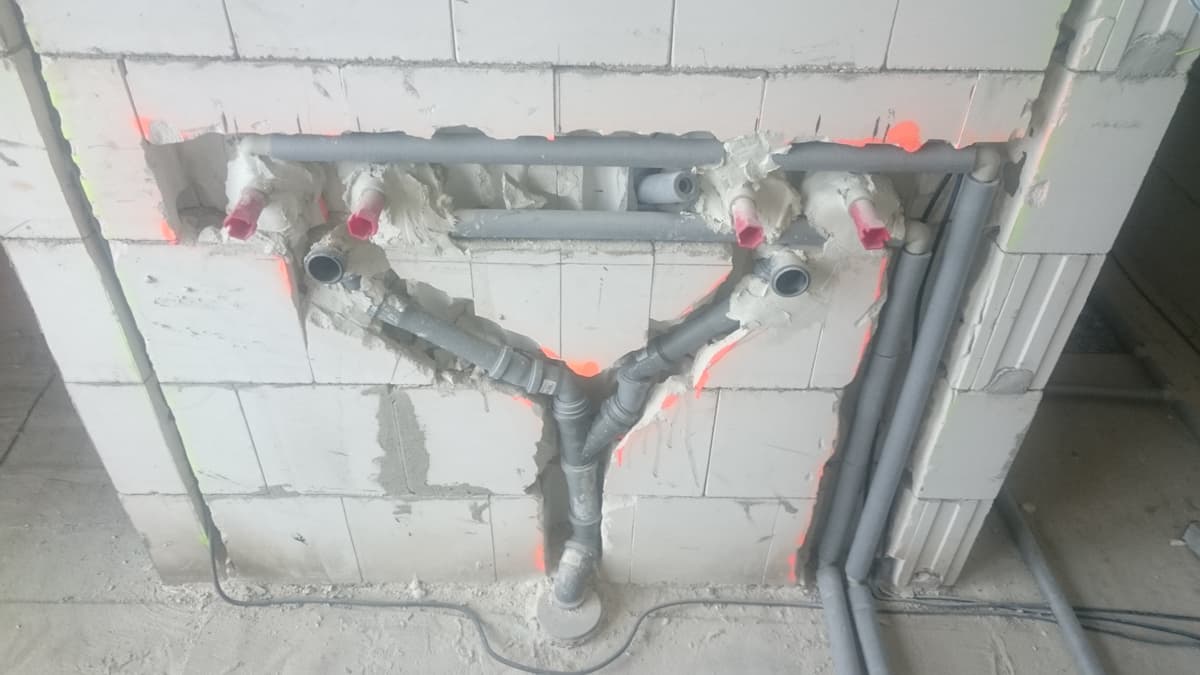 Instalace rozvodů vody