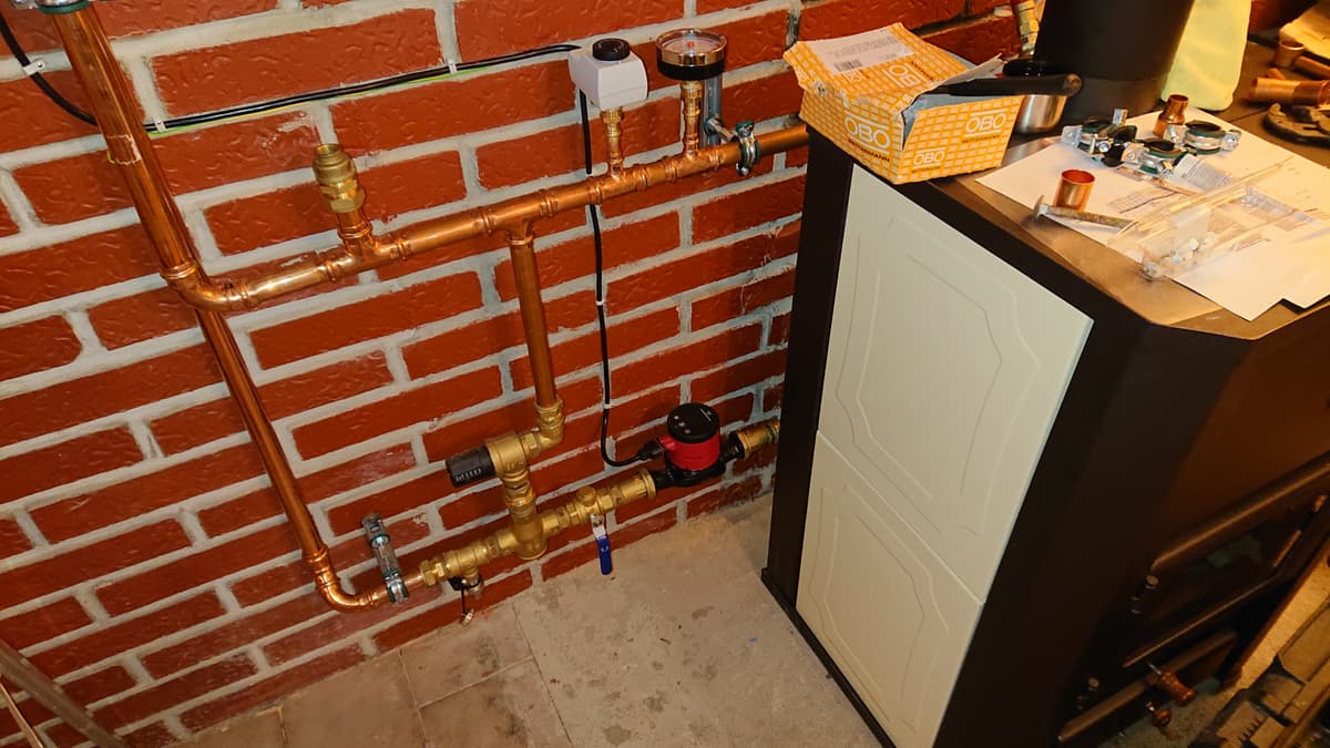 Krbová kamna — instalace