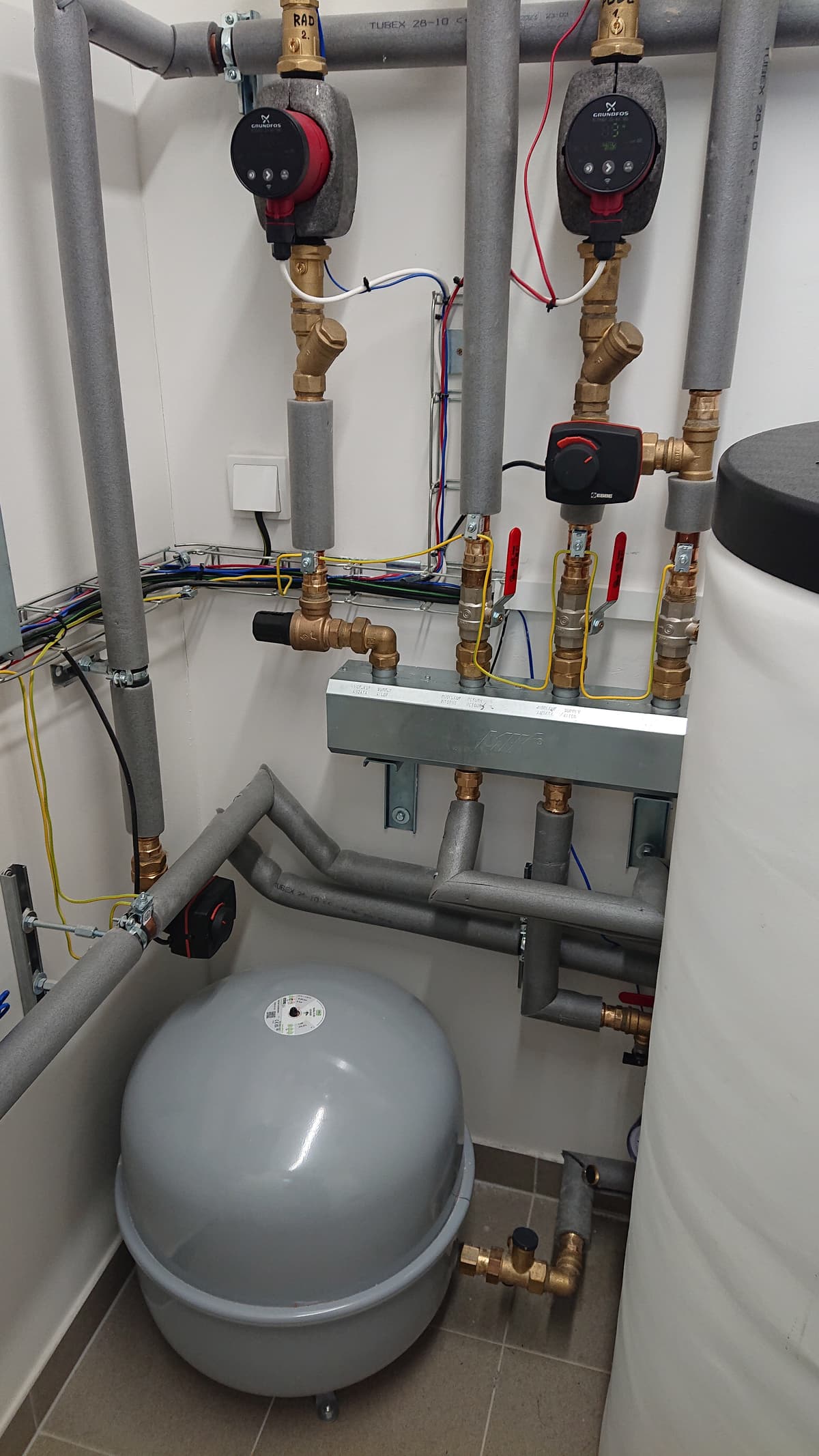 Tepelné čerpadlo — realizace